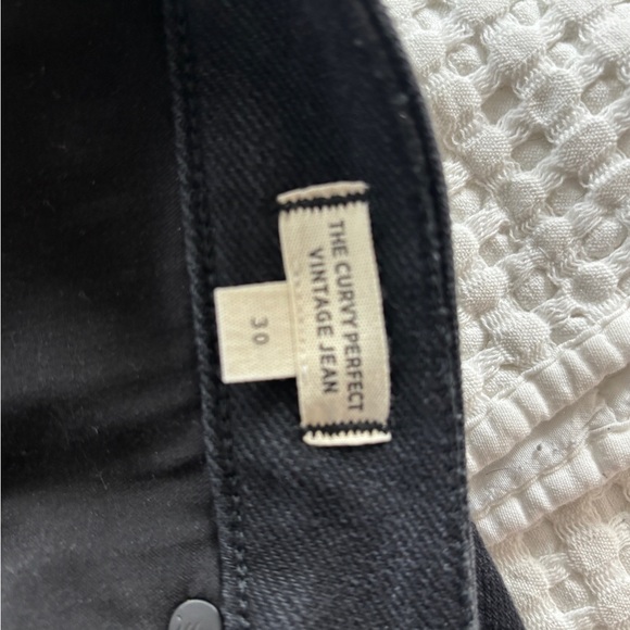 Madewell Perfect Vintage Curvy jeans-black - Picture 2 of 6
